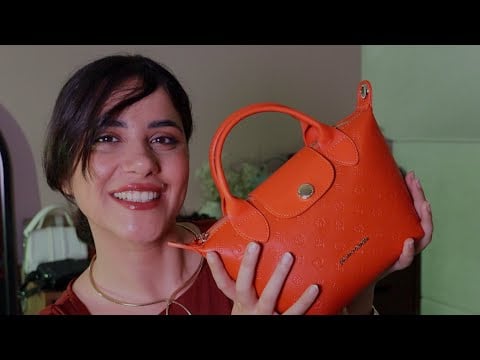 اذا متوترة احضري هالفيديو وحسي بالاسترخاء بمتجر الحقائب اي اس ام ار #asmr 