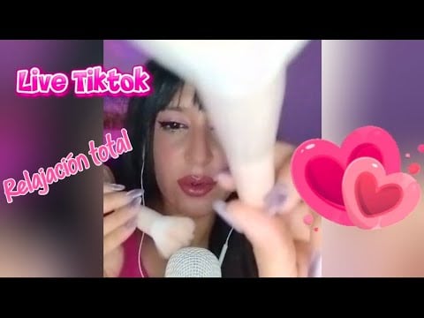 Relajación total en directo | ASMR de TikTok para tu calma. 
