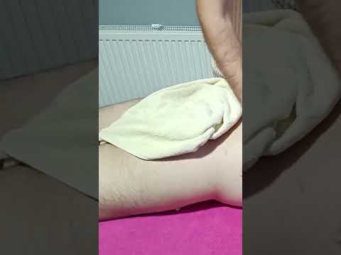 THE LEGENDARY MASSAGE THAT REMOVES ALL TENSION IN THE BACK #satisfying #relaxing #asmr #shorts