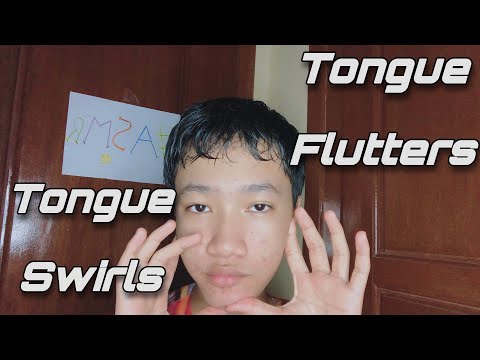 ASMR | Tongue Swirls👅 ,Tongue Flutters, Cupped Mouth Sounds