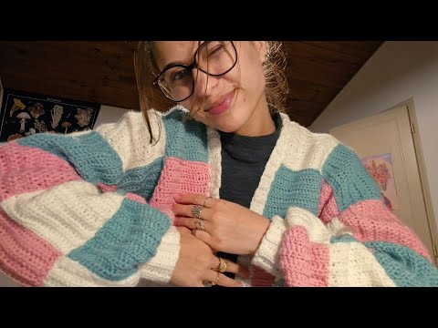 ASMR FAZENDO MEU CASACO✨️