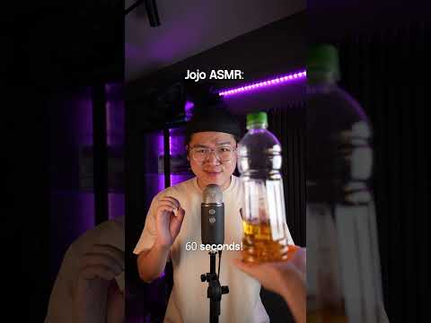 glass half full vs half empty #asmr