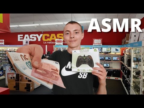 ASMR FR: Roleplay💰un acheteur easycash rachète ton setup💰(vidéo fond vert)