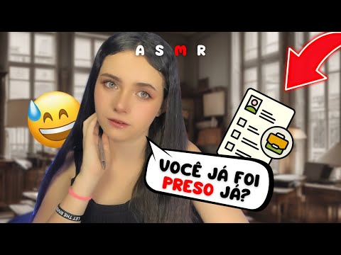 ASMR - ENTREVISTA DE EMPREGO