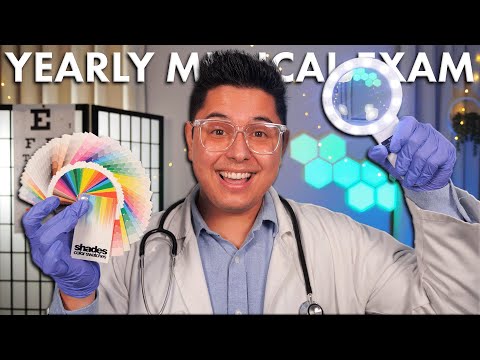 Fully Detailed Annual Cranial Nerve Exam | Medical Roleplay | ASMR