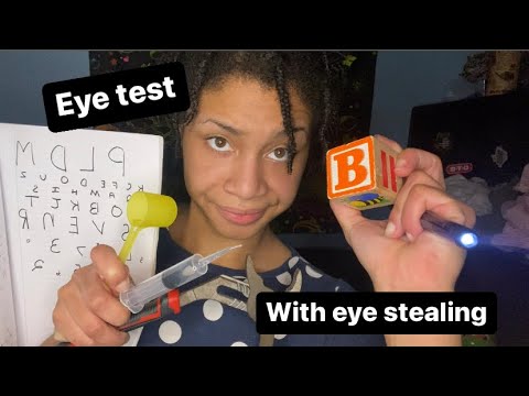 ASMR - Eye Exam with a Twist (Frank)