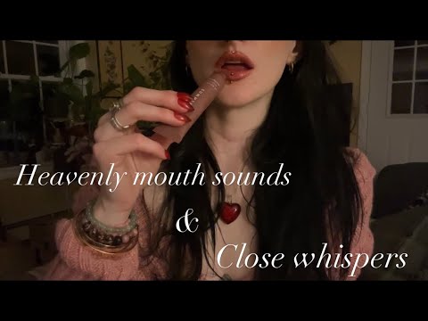 Ultimate lofi ASMR ❤︎ gum chewing and lipgloss application 