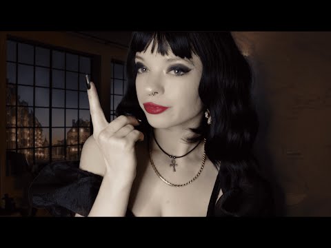 ASMR ♡ emo girl gives u a tattoo cuz u paid her