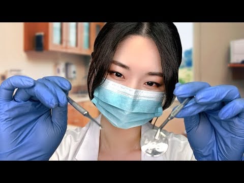 ASMR Dentist Roleplay - Relaxing Cleaning