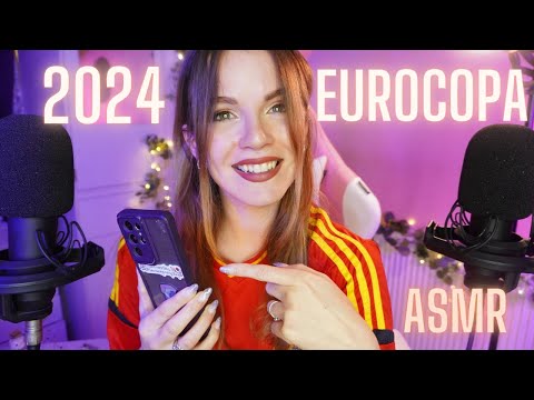 ASMR EUROCOPA 2024 asmr sobre futbol