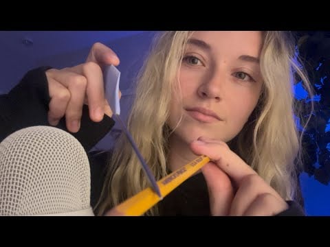 ASMR follow my instructions to fall asleep fast (dark + cozy + personal attention)