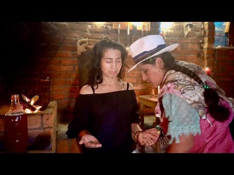 Spiritual cleansing (limpia espiritual) and massage with relaxing soft sounds for ASMR