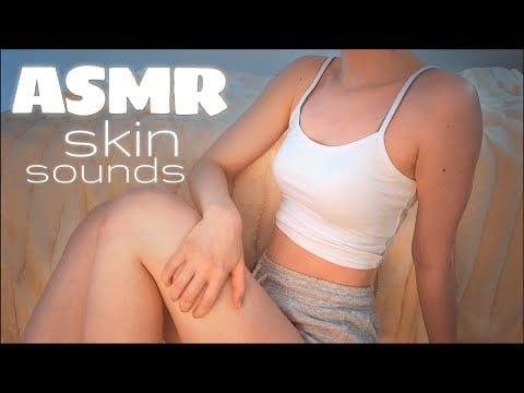 ASMR - Skin Scratching, Collarbone Tapping [No Talking]