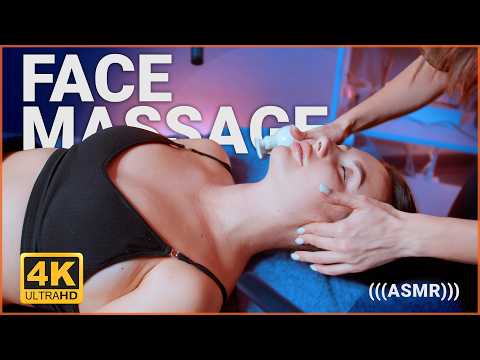 Relaxing Face Massage by Olga | ASMR Facial Massage for Deep Relaxation & Stress Relief