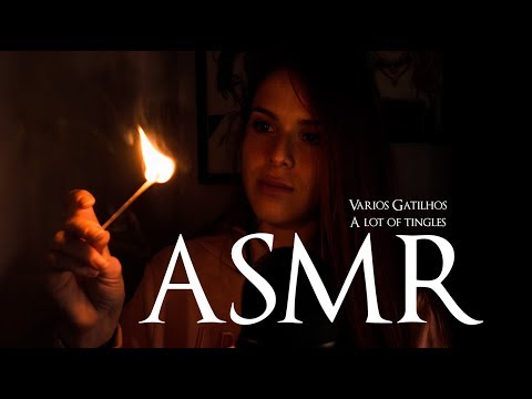 ASMR VARIOS GATILHOS ! A LOT OF TINGLES! 💥🙆😍