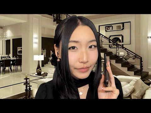 [ASMR] Rich Chinese Mom Spoils & Pressures You ✨🤍Hair Brushing| Soft Spoken| Fabric Scratching
