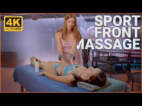 ASMR Full Front SPORT Massage by Olga