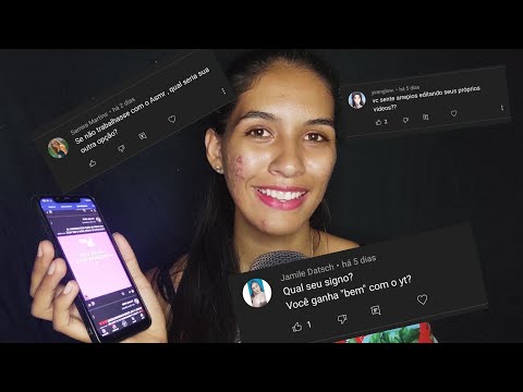 ASMR RESPONDENDO PERGUNTAS DE VOCÊS ✨ voz suave