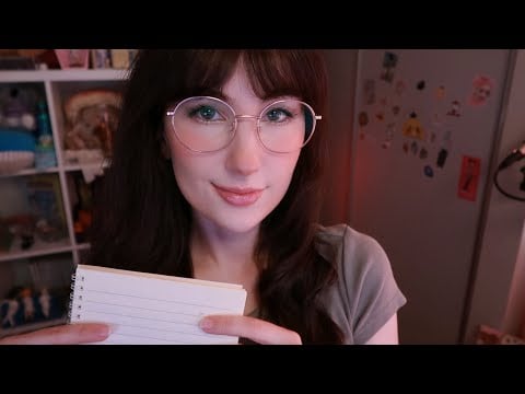 asmr se você _____ você pode dormir! (te fazendo perguntas)