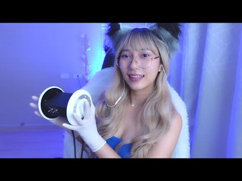 ASMR Ear Cleaning No Talking - RAINIE ASMR