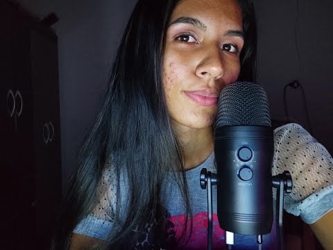 ASMR AO VIVO MUITOS SONS DE BOCA