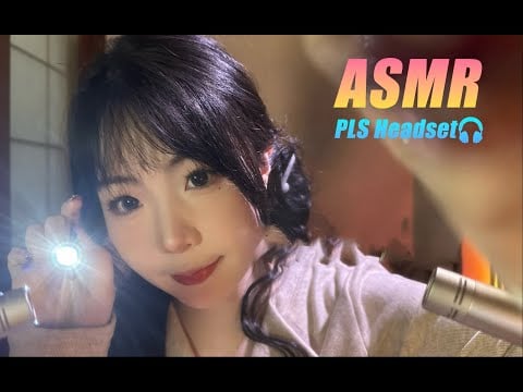 ASMR🎧｜Relax your eyes ~ Visual | Whisper | Mouth sound | Hand rubbing ~