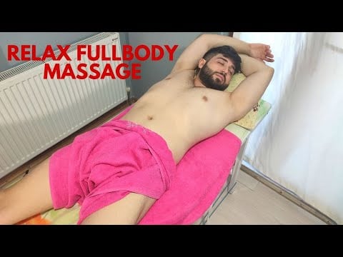 ASMR AMAZING RELAXING FULLBODY OIL MASSAGE - chest,abdominal,leg,arm,hand,shoulder,back,foot massage