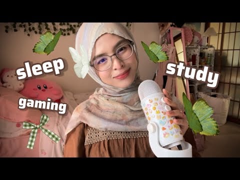 ASMR ♡ Mouth Sounds, Hand Sounds, Mic Gripping Rubbing (No Talking) 🍀🫧