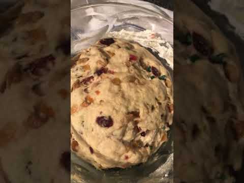 ASMR - This is hilarious! Bubbling Panettone Dough