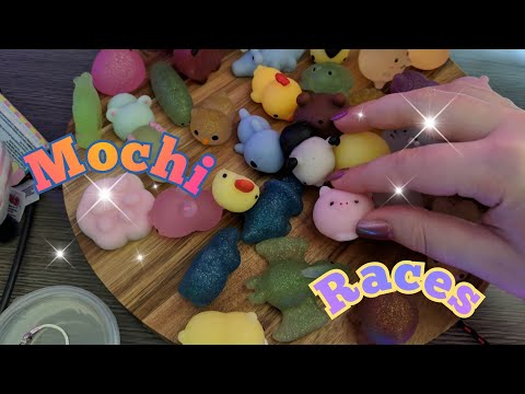ASMR Mochi Races Are Back Om Nom Nom