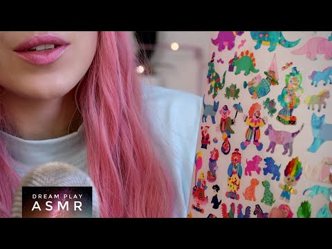 ★ASMR★ meine super tingly 90´s Sticker Kollektion | Dream Play ASMR