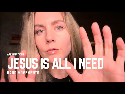 (ASMR) Christian Affirmations w/ Hand Movements and Tongue Clicking