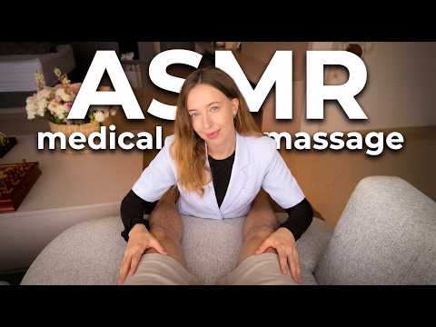 ASMR | Deep Pressure Foot Massage Medical Roleplay 🩺