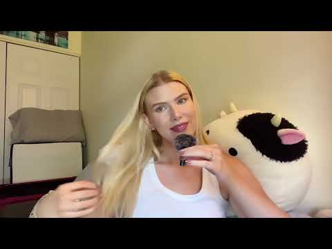 ASMR Positive Affirmations in a Clicky, Intense Whisper/Natural Mouth Sounds🤫✨