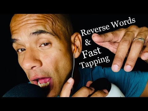 REVERSE WORDS & FAST TAPPING ASMR