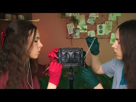 ASMR Unclogging Your Ears (Twin Ear Cleaning)
