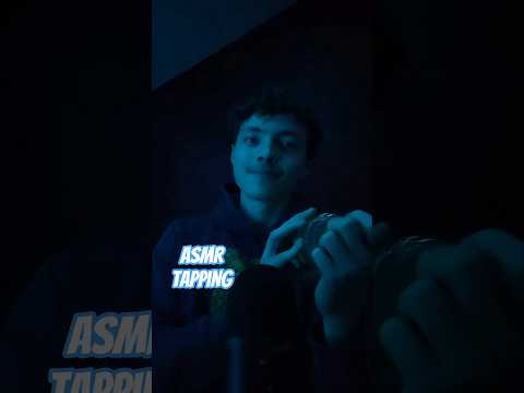 asmr tapping bocal en verre
