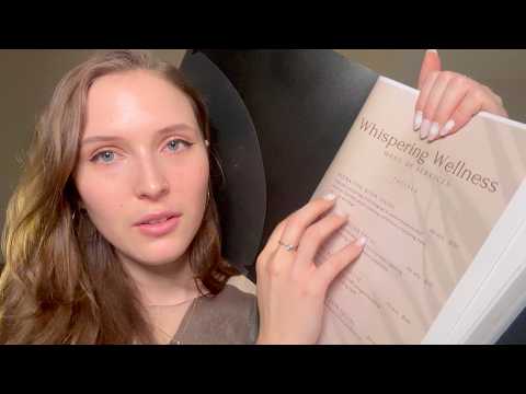 ASMR Checking You In at a Luxury Spa 🪷