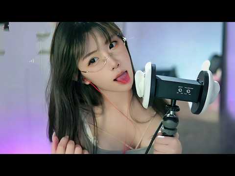 ASMR relax shop I  颜艺 微表情 弹舌 耳语 捂耳