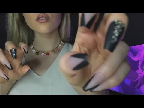 ASMR - Plucking Away Your Negative Energy 🔮💜