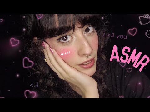 ASMR te FAZENDO COMPANHIA ATÉ VOCÊ DORMIR | personal attention 💖