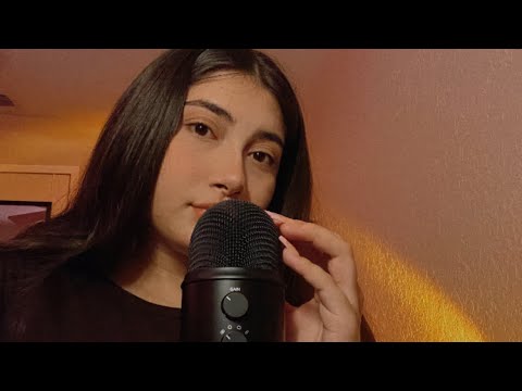 ASMR | custom mic scratching, nail tapping, & whispering