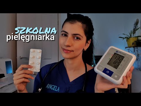 ASMR po polsku PIELĘGNIARKA SZKOLNA roleplay 👩🏻‍⚕️
