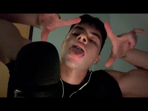 ASMR spit painting