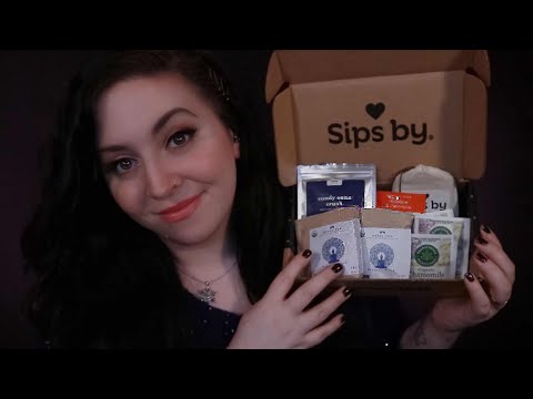 🕊️ ASMR | January 2020 SipsBy Tea Box! [soft spoken]