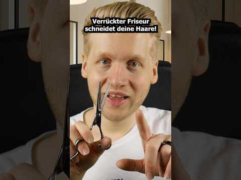 Verrückter Friseur schneidet deine Haare! #asmr