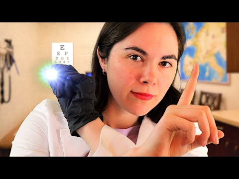 ASMR Cranial Nerve Exam for Tingle Immunity 👩🏻‍⚕️✨