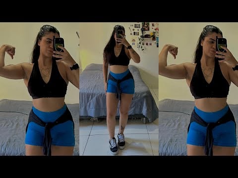 ASMR ARRUME-SE COMIGO PARA TREINAR 💪🏋️‍♀️
