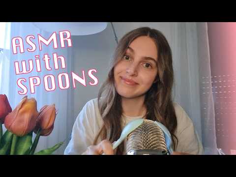 ASMR Ultimate Tingles with New Triggers | Spoon on Mic, Lotion & Cup Triggers