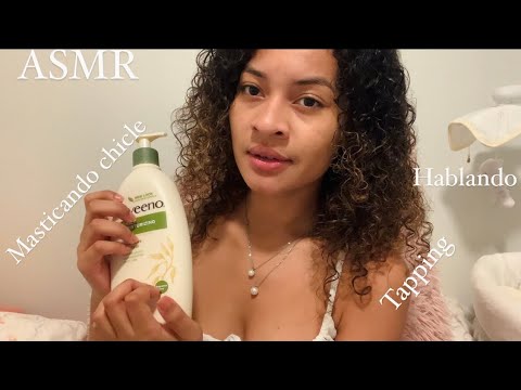 ASMR Español- Hablando, Masticando chicle, Tapping (Lofi)